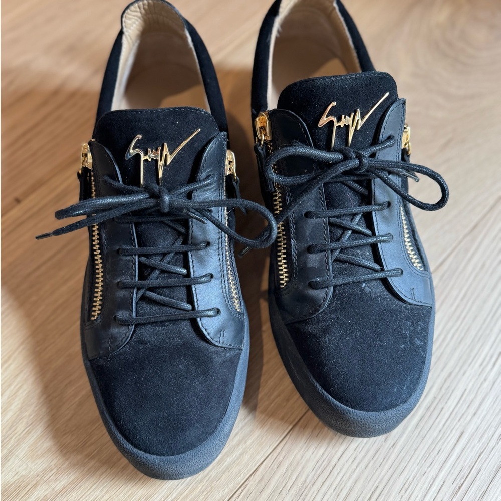 Giuseppe Zanotti Black Sneakers- Size EU 42